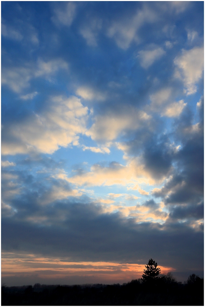 Abends am Ostseestrand in Weidefeld