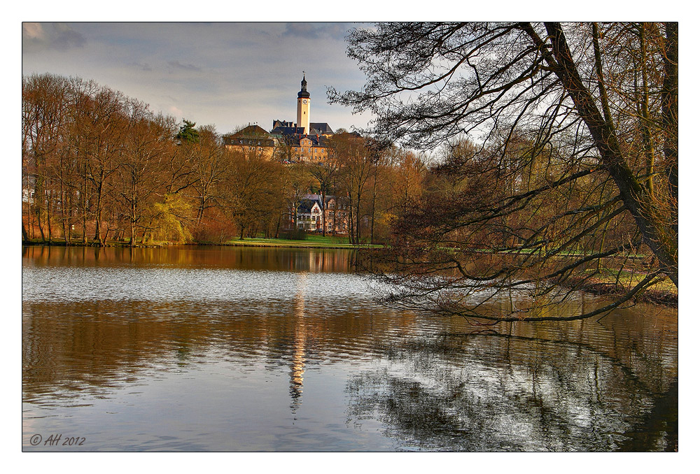 Abends am Parksee