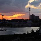 Abends am Phönixsee in Dortmund