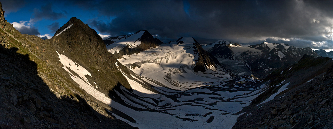 Abends am Pitztaler Jöchl