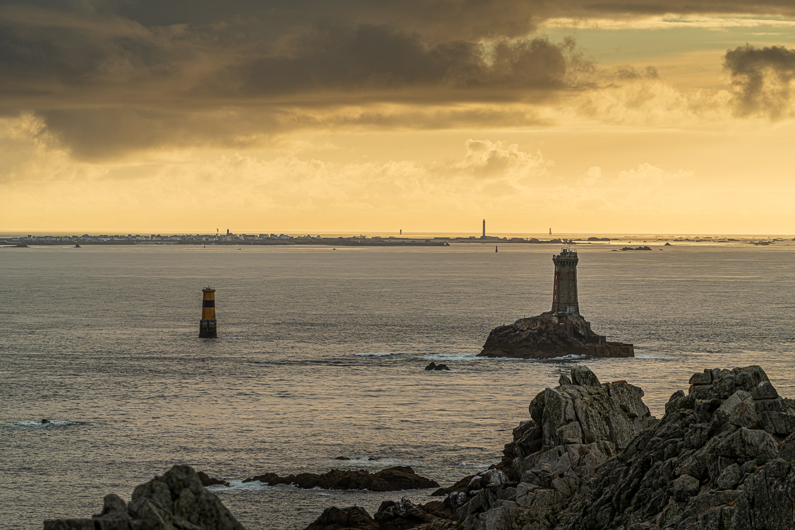 Abends am Point du Raz