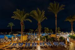 Abends am Pool II, Teneriffa