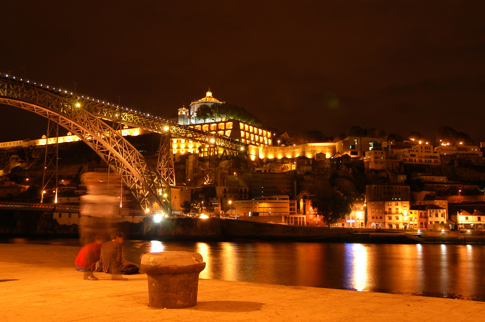 Abends am Porto Douro (in Porto)