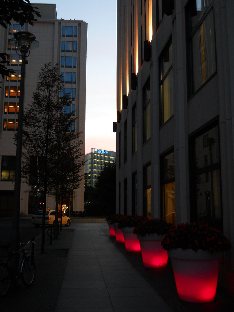 Abends am Potsdamer Platz, Berlin