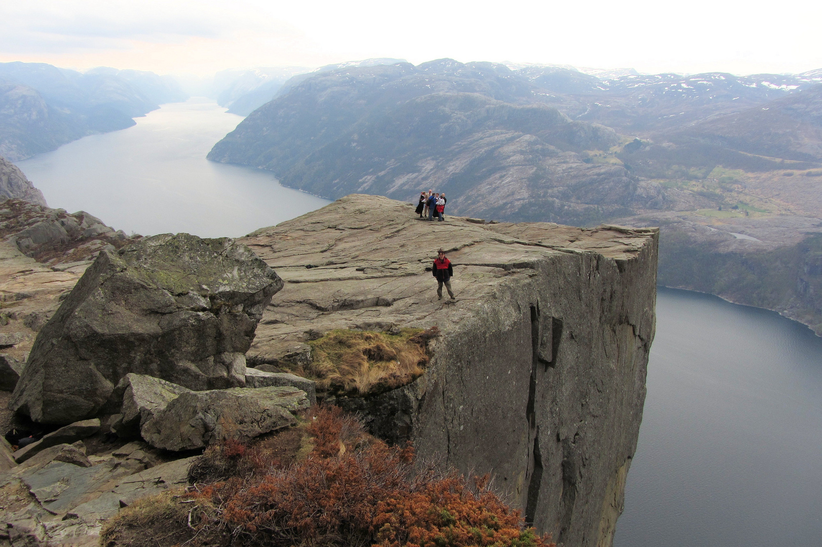 Abends am Preikestolen