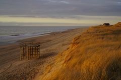 ABENDS AM RANTUMER WESTSTRAND - FEBRUAR 2016