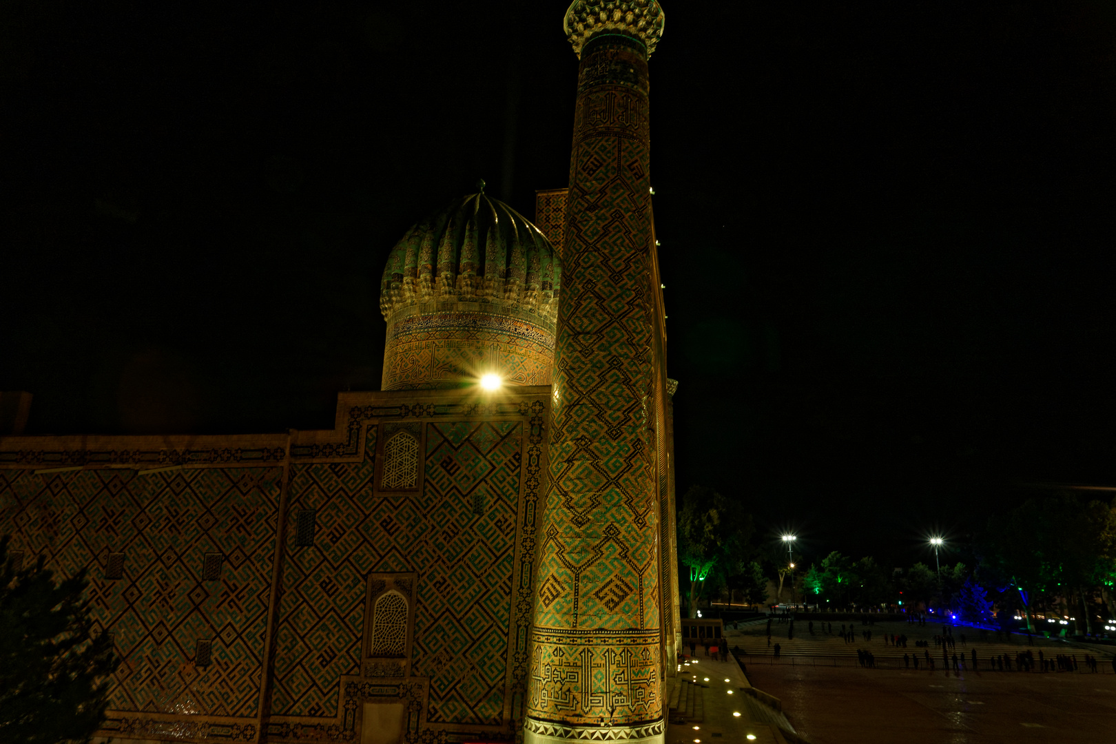 Abends am Registan