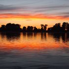 Abends am Rhein