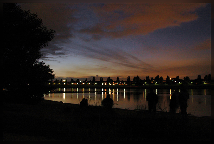 Abends am Rhein...