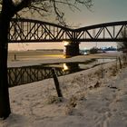 Abends am Rhein