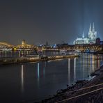 Abends am Rhein