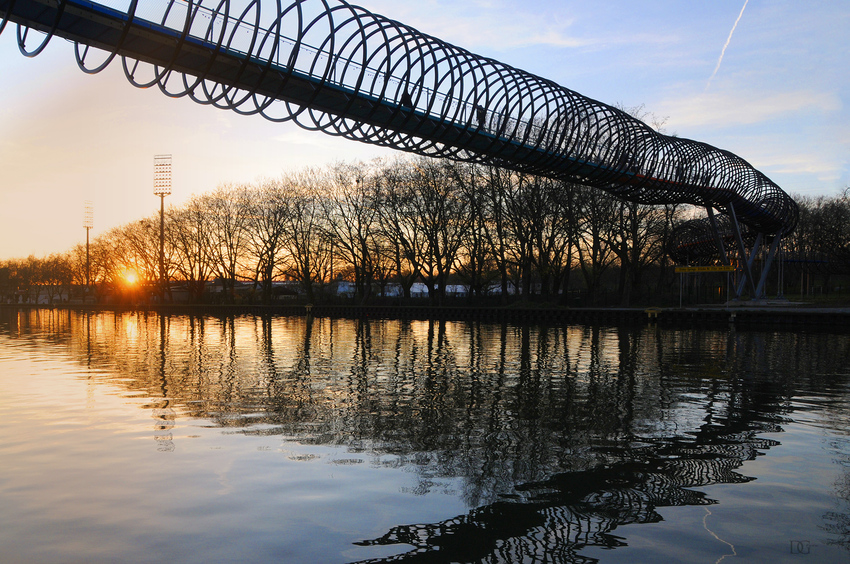 Abends am Rhein-Herne-Kanal