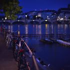 Abends am Rhein in Basel