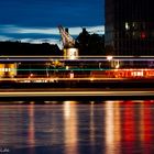 Abends am Rheinauhafen in Köln