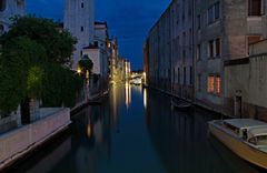 Abends am Rio dei Greci (Venedig)