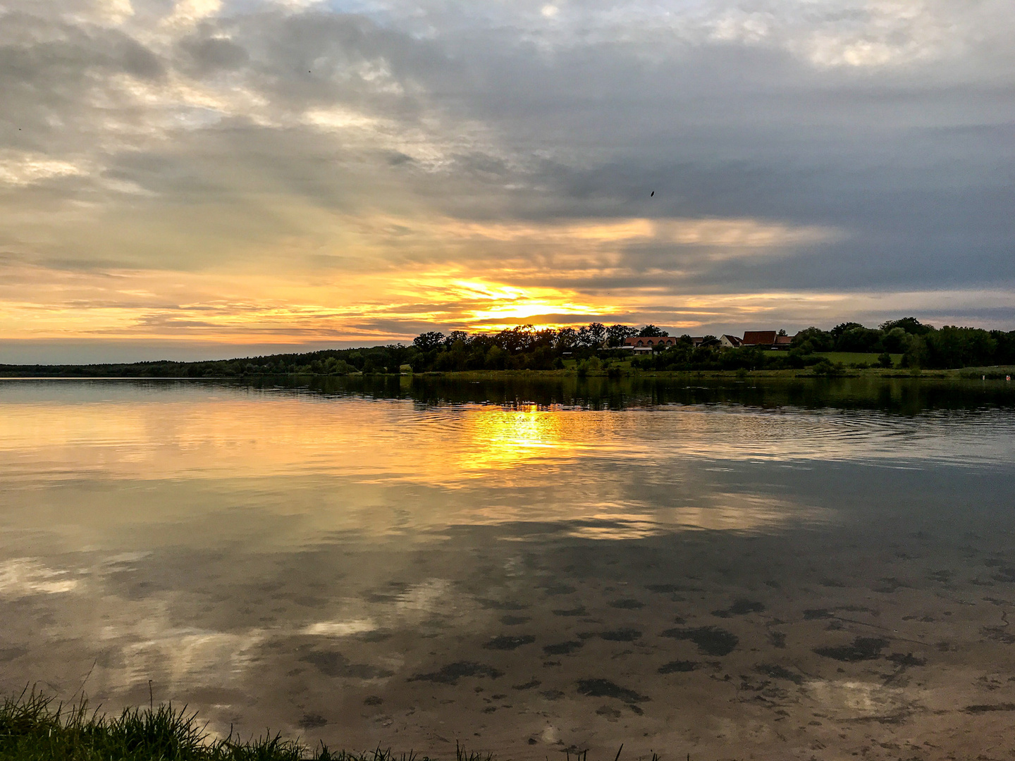 Abends am Rothsee ......