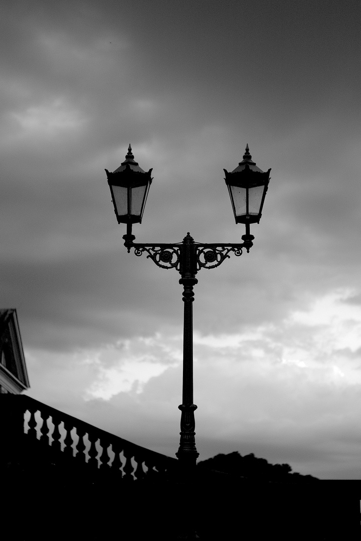 Abends am Schloss Bensberg