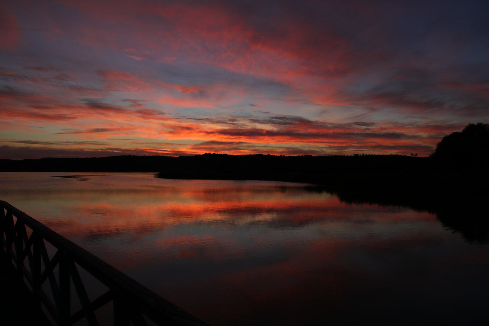 Abends am Schmachter See