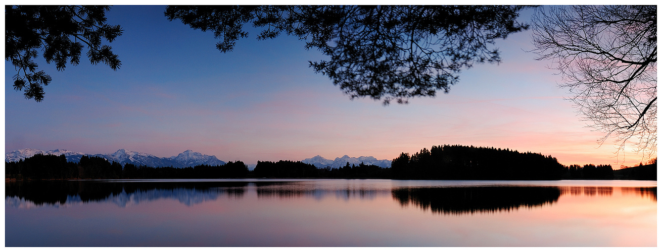 Abends am Schmuttersee