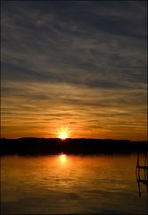 Abends am See