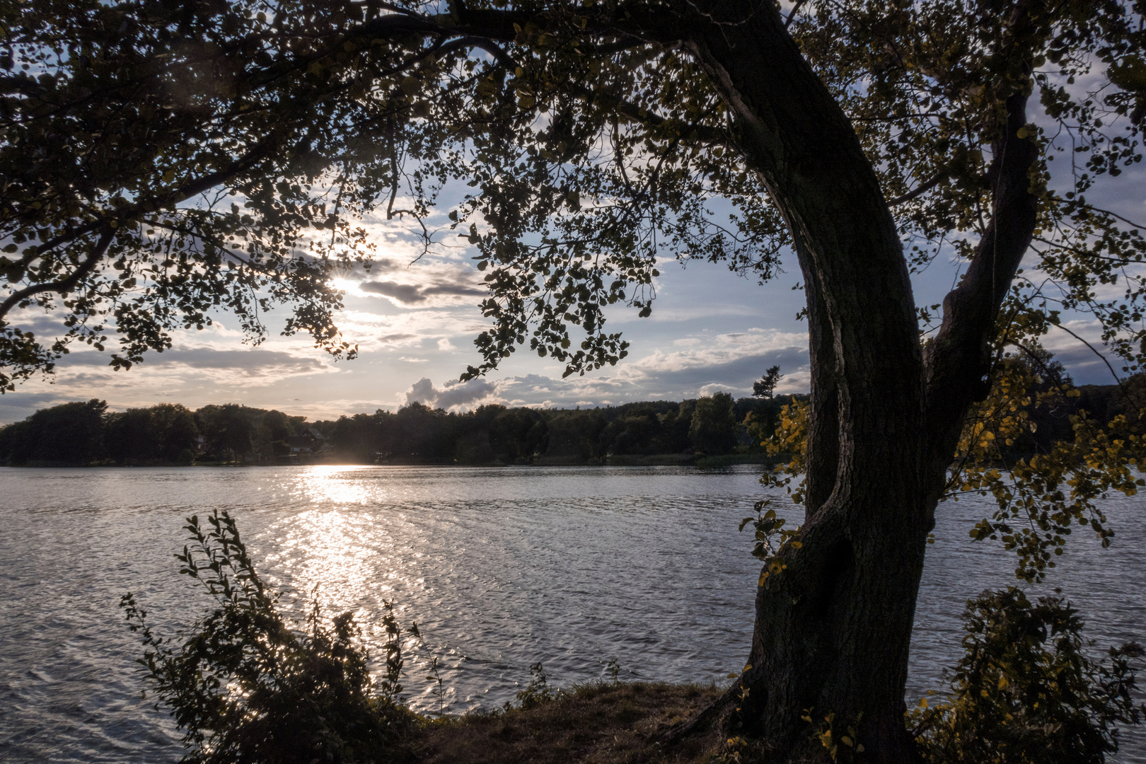 Abends am See