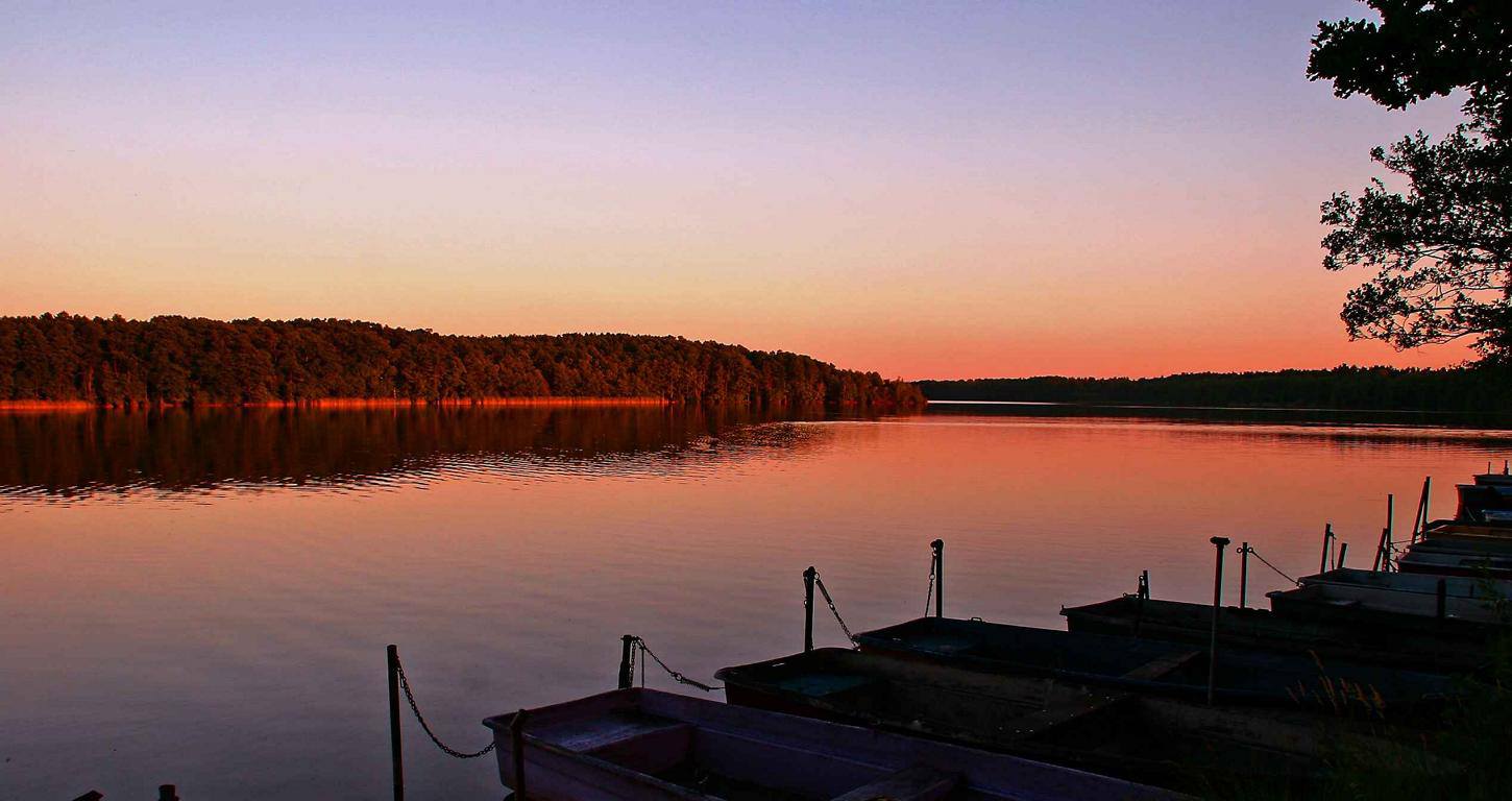 Abends am See