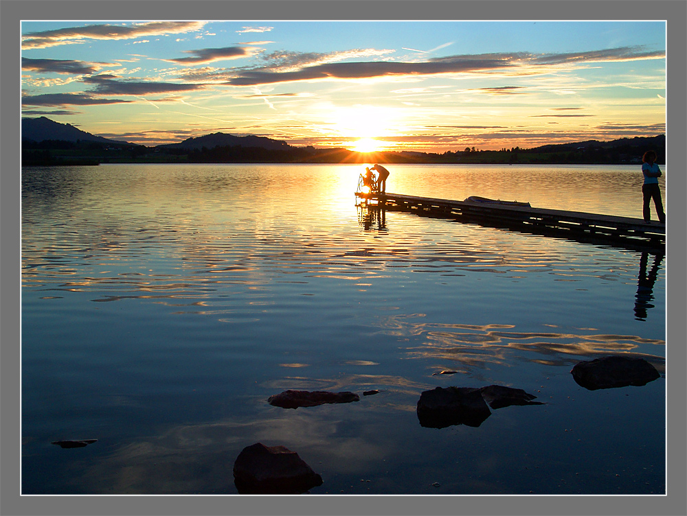 Abends am See 2