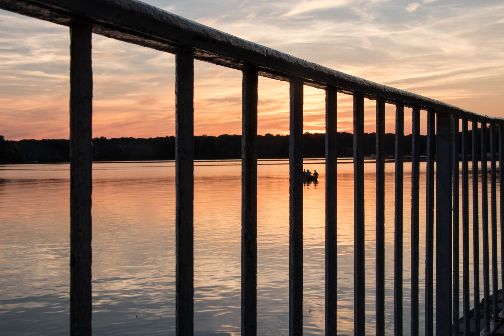 Abends am See