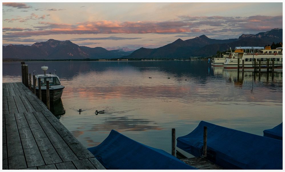 Abends am See 3