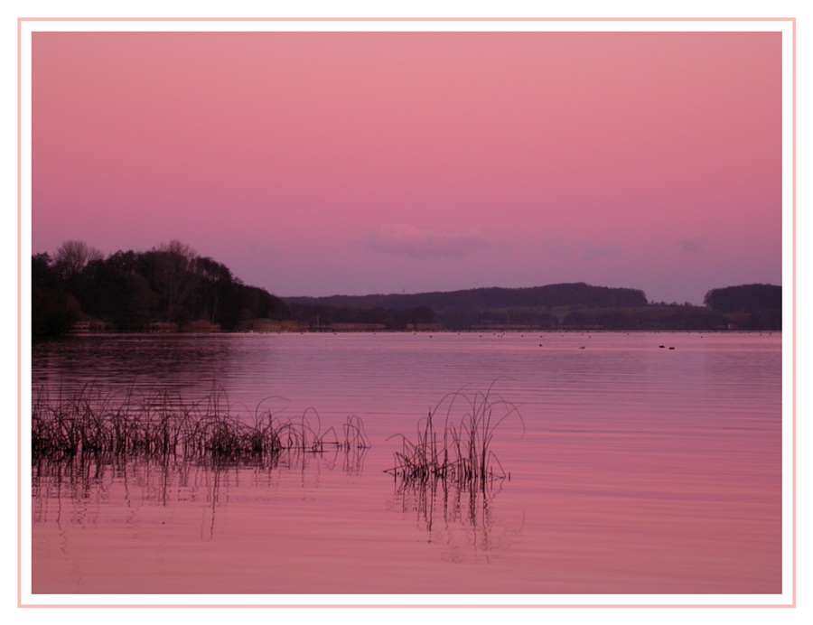 Abends am See