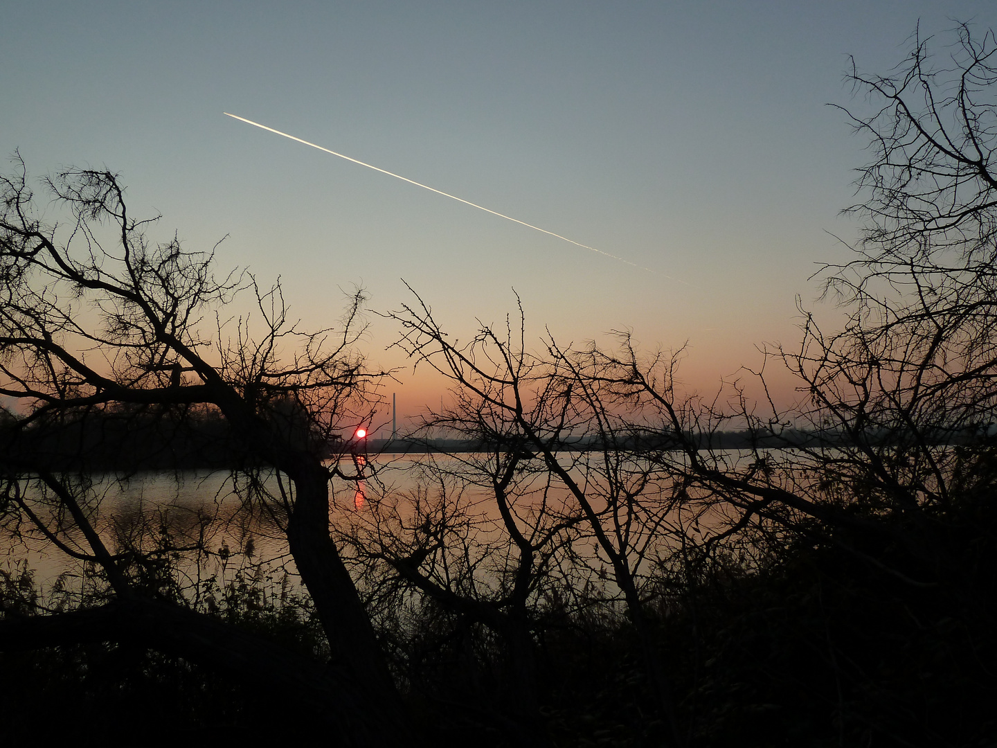 Abends am See