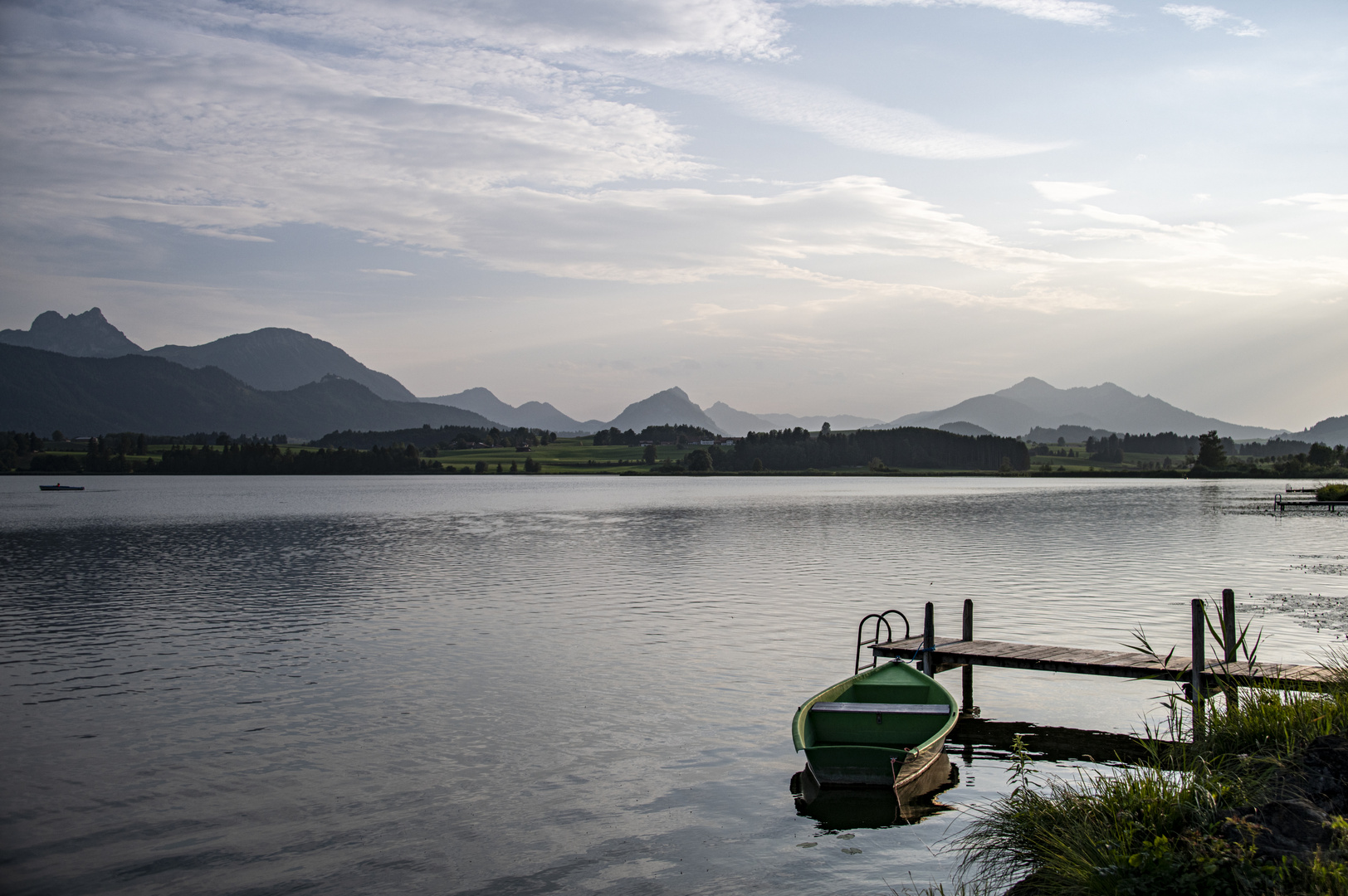 Abends am See