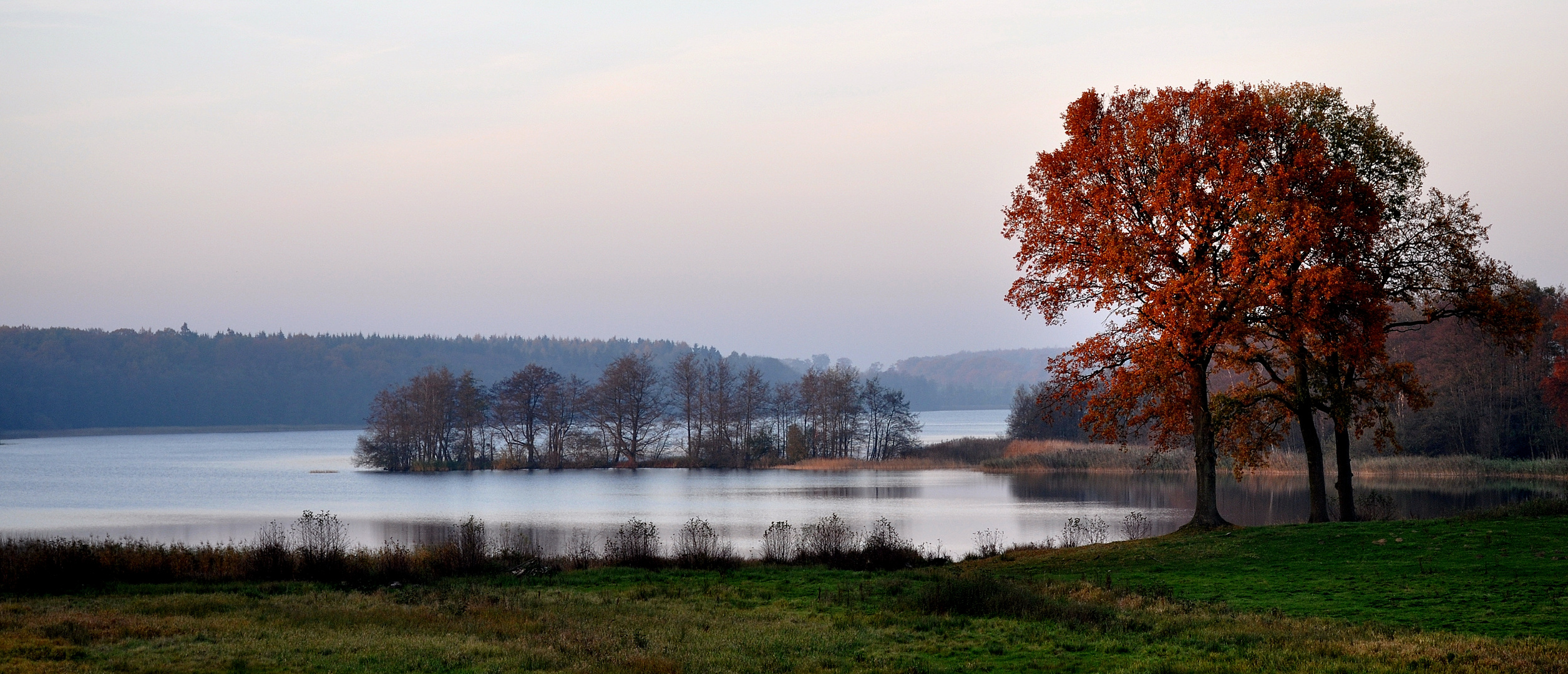 Abends am See