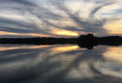 Abends am See