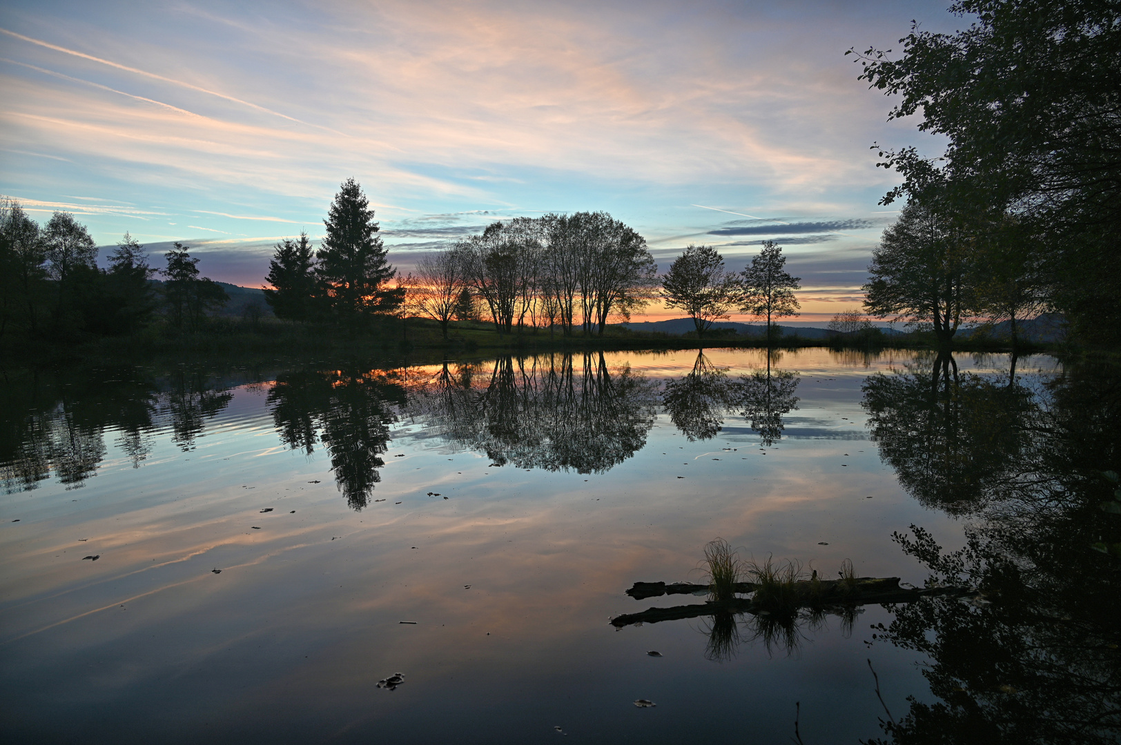 Abend`s am See