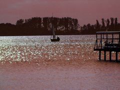 Abends am See