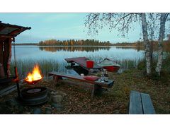 Abends am See