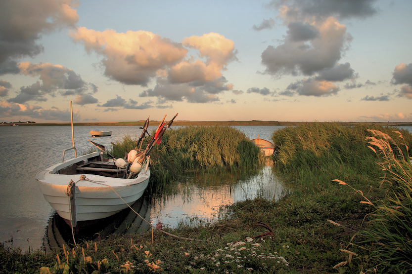 Abends am See