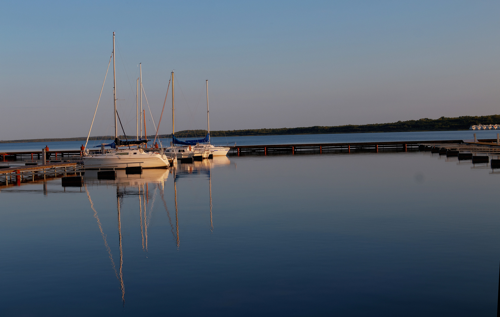 Abends am See