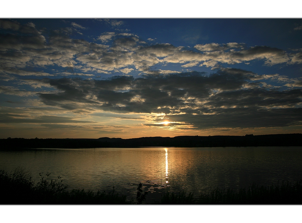 Abends am See