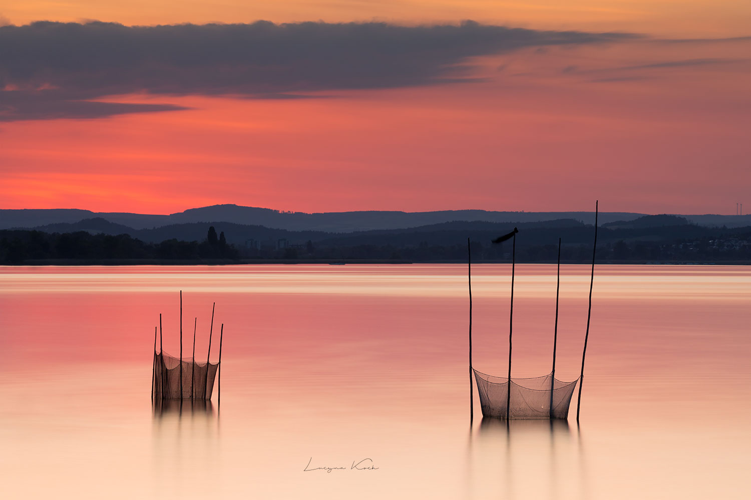 Abends am See