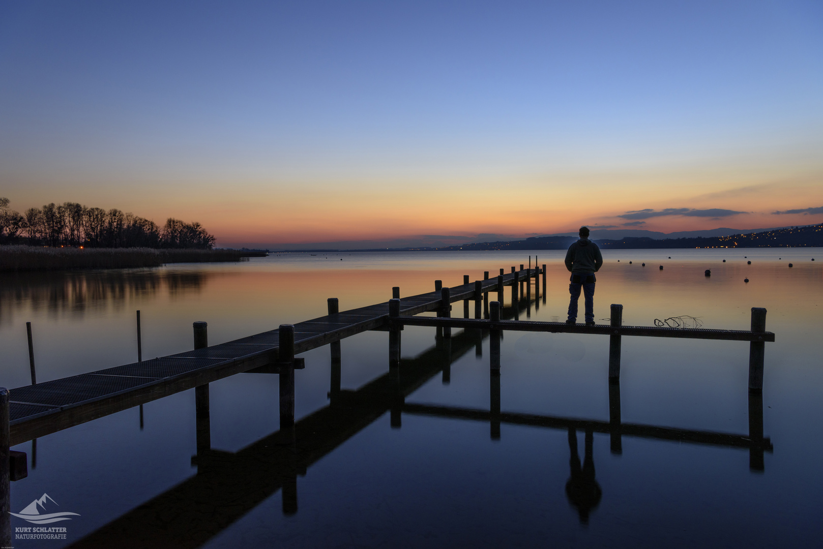 Abends am See