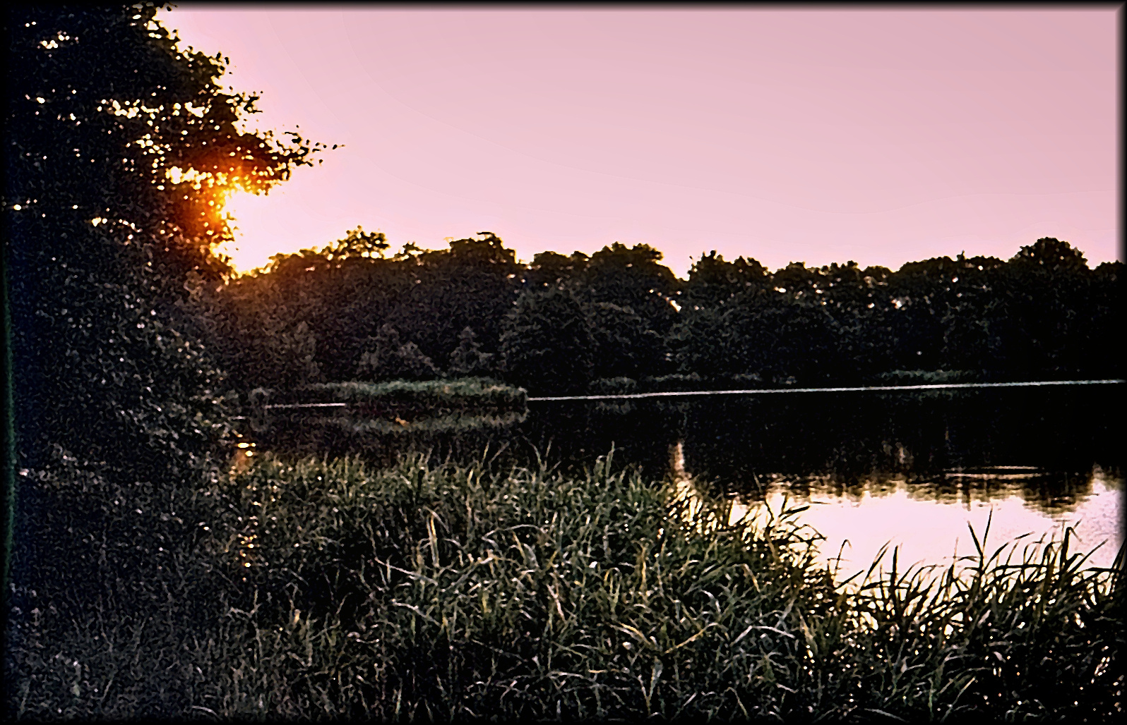 Abends am See