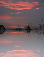 Abends am See