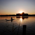 Abends am See