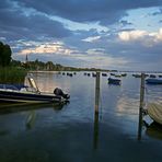 Abends am See in Radolfzell