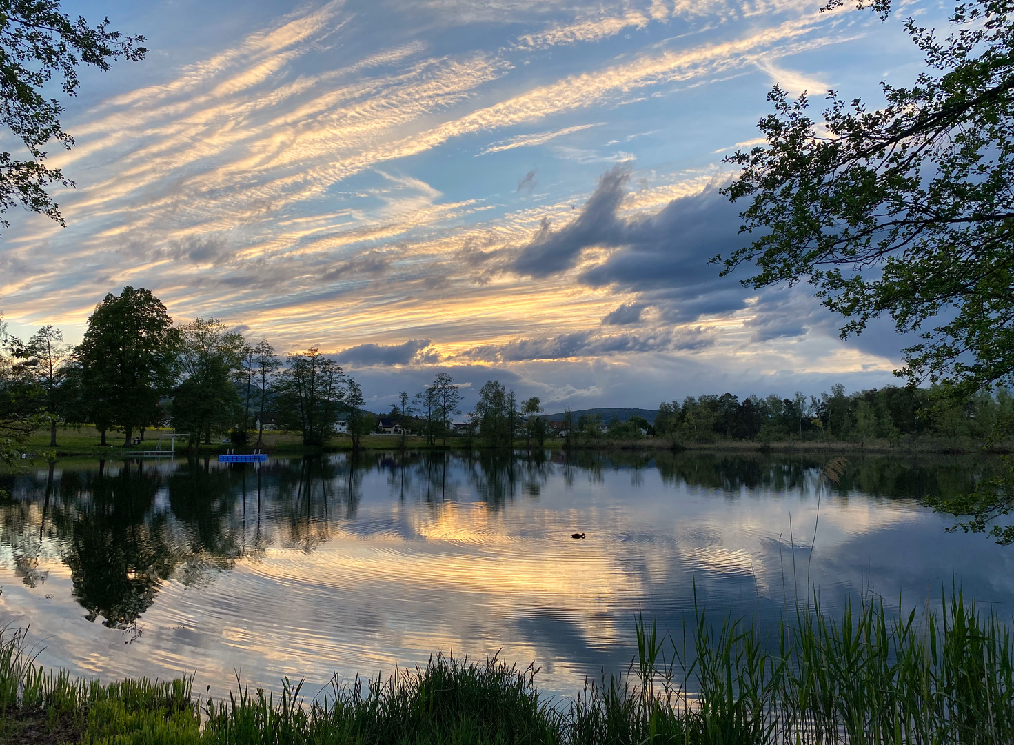 Abends am Seeli