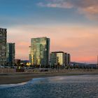 Abends am Stadtstrand