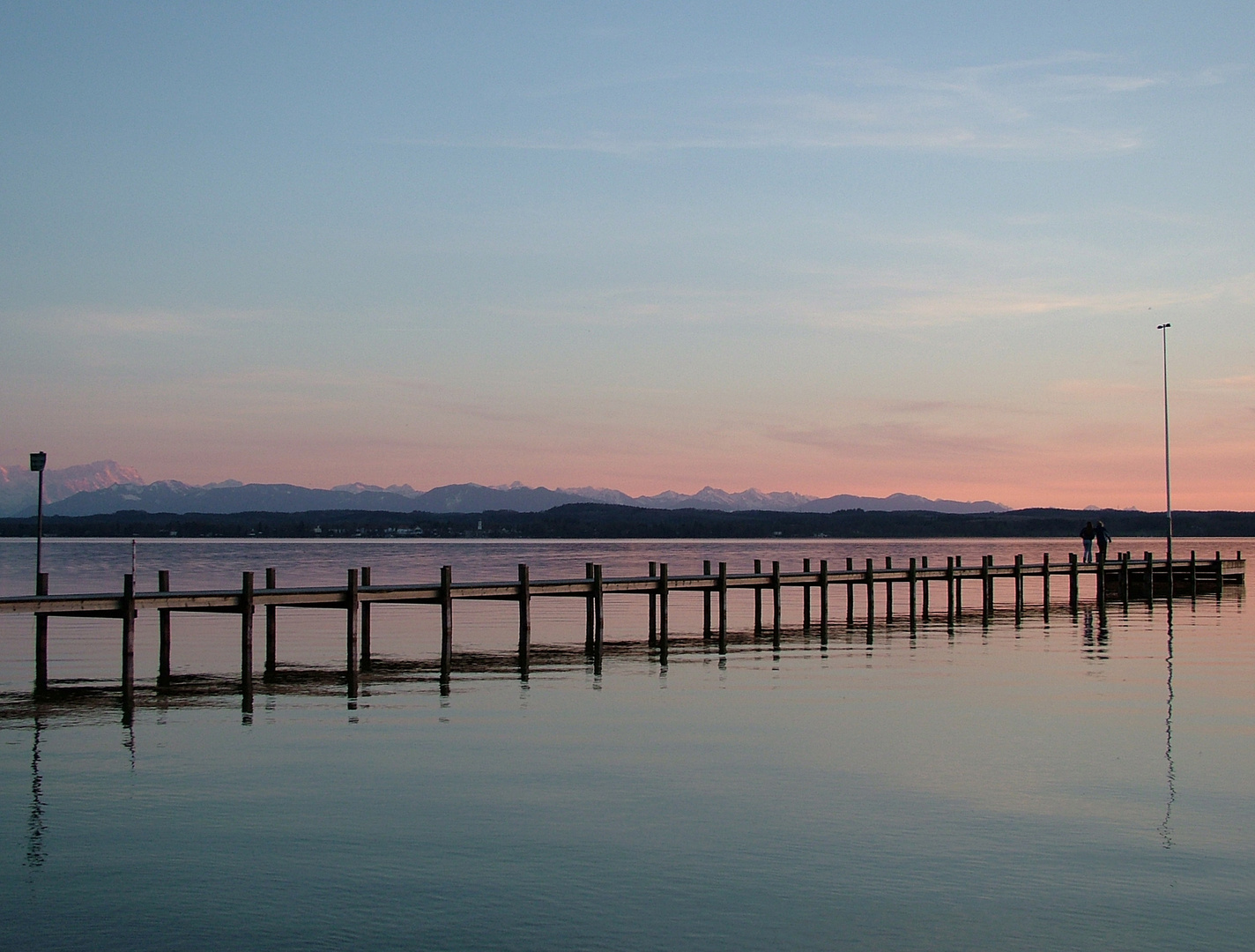 Abends am Starnberger See