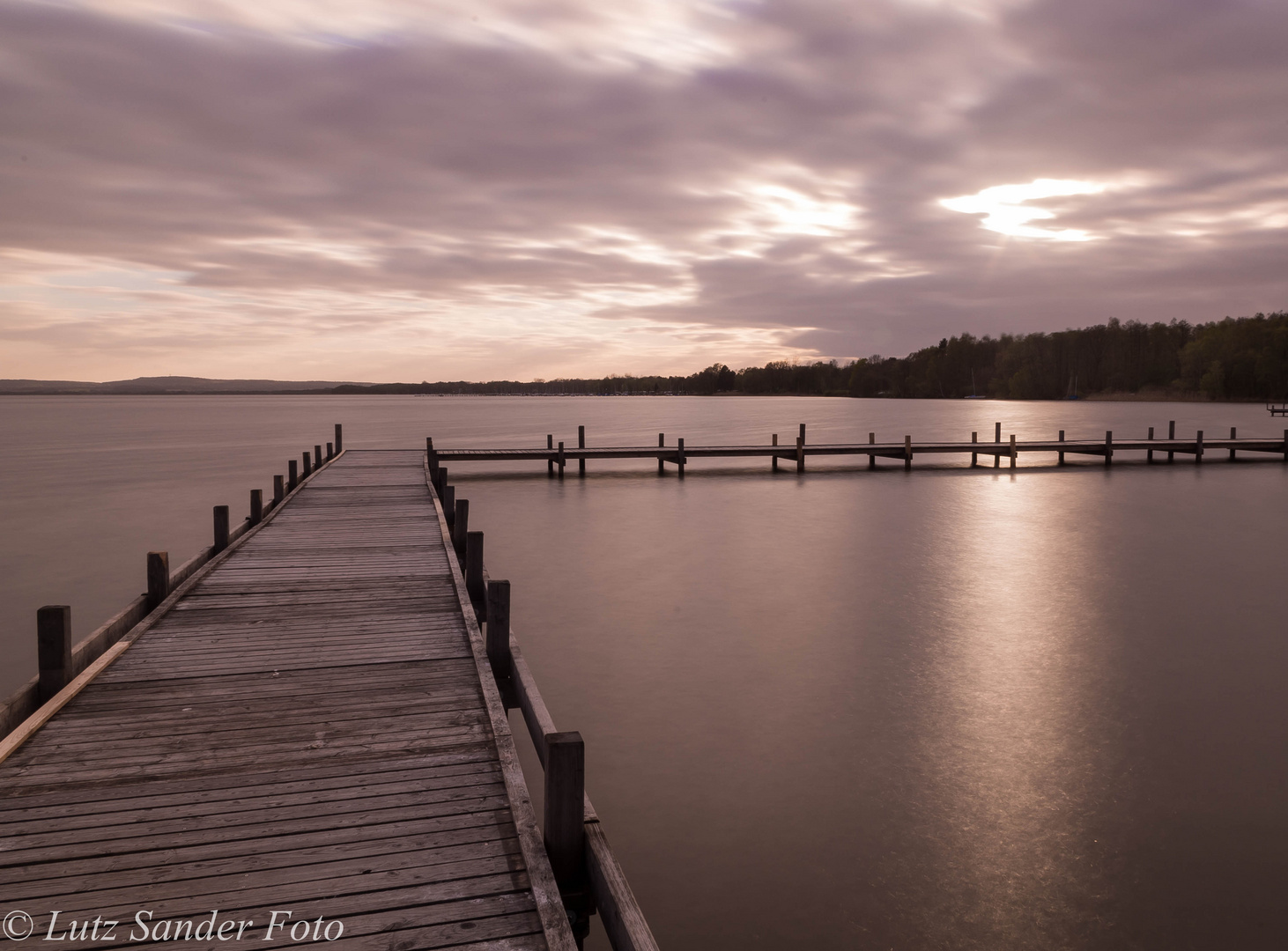 Abends am Steg